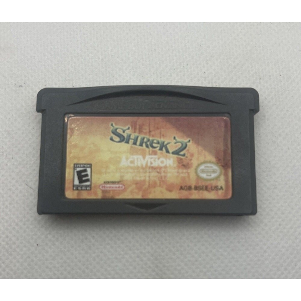 Shrek 2 (Nintendo Game Boy Advance, 2004) Tested, Works!